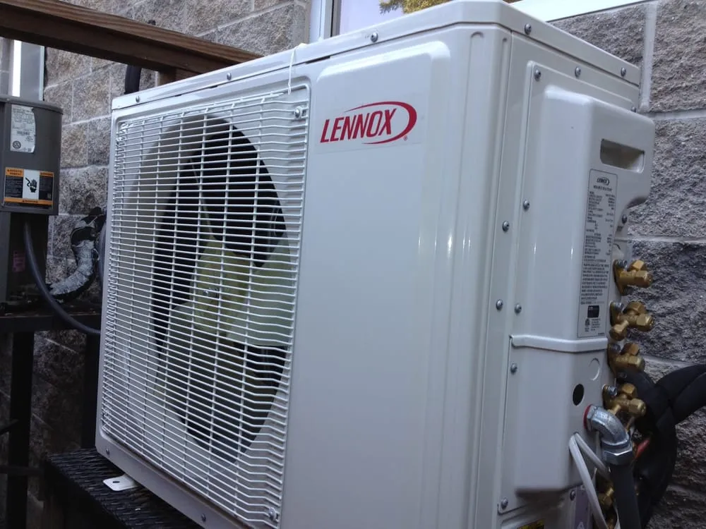 Slide of Day & Night AC & Heating