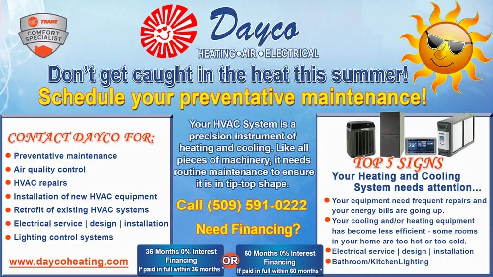 Slide of Dayco Heating & Air Conditioning