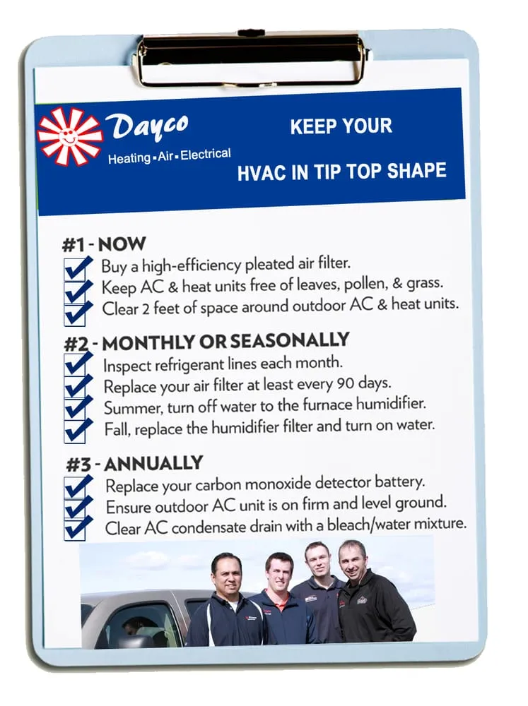 Slide of Dayco Heating & Air Conditioning