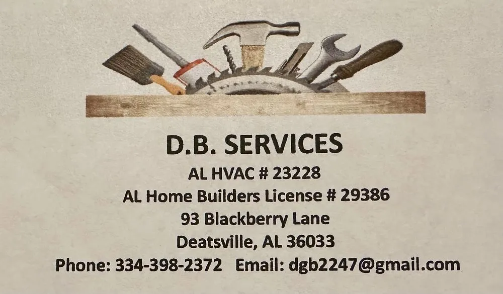 Slide of DB Home Services