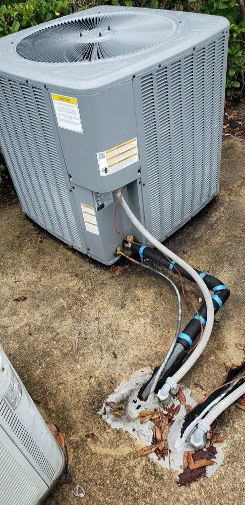 Slide of DC/AC Air Conditioning and Heating