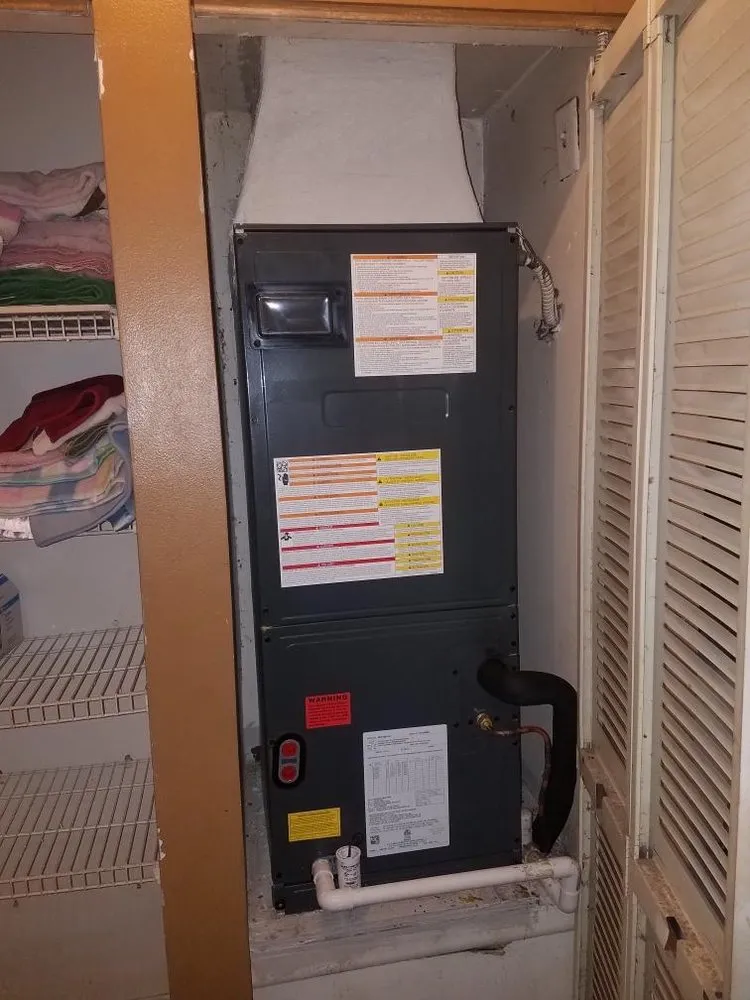 Slide of DC/AC Air Conditioning and Heating