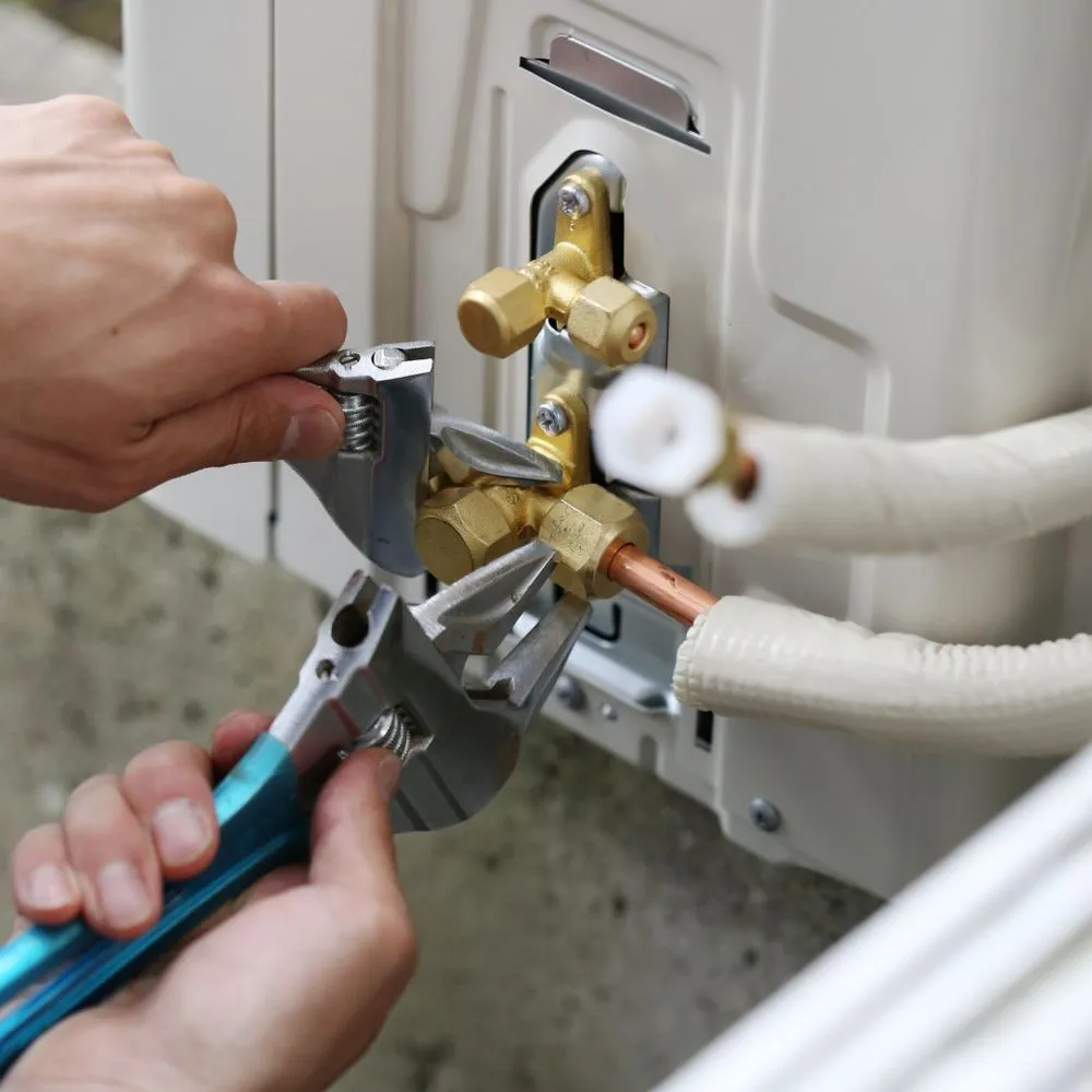 Slide of DC/AC Air Conditioning and Heating