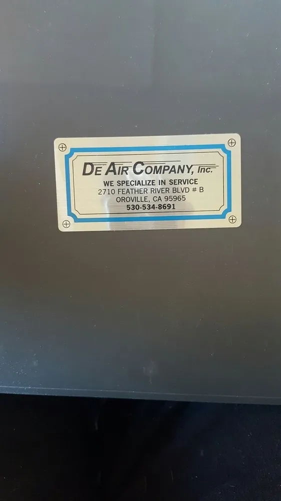 Slide of De Air Company