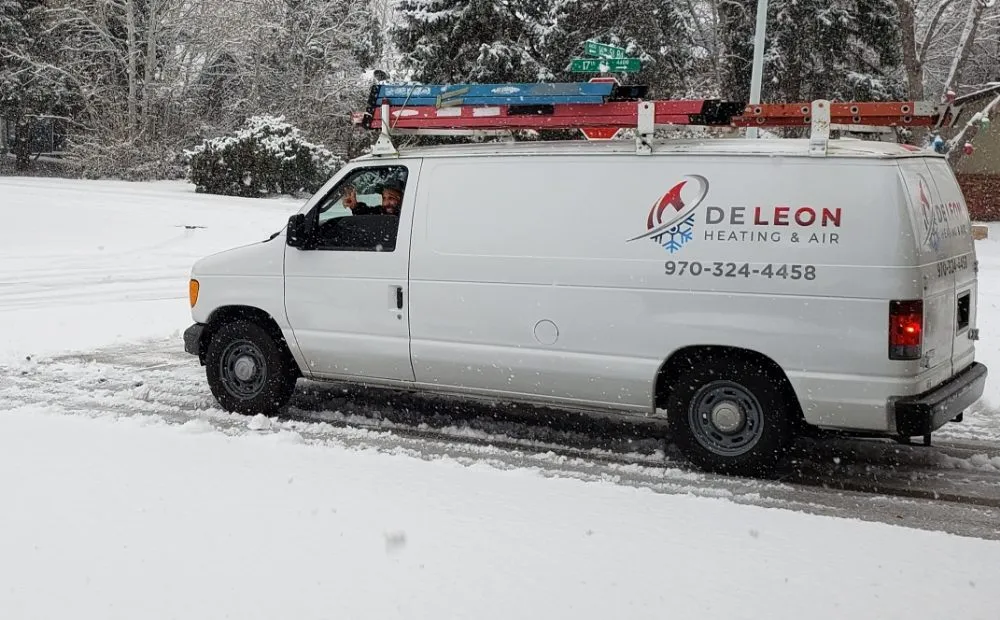 Slide of De Leon Heating and Air