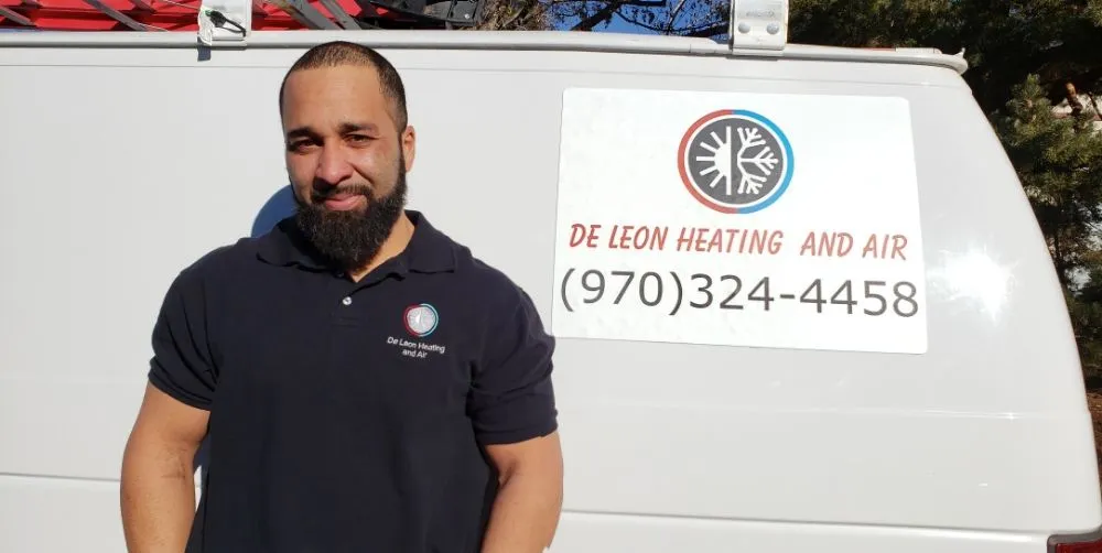 Slide of De Leon Heating and Air