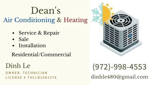 Slide of Dean's Air Conditioning & Heating