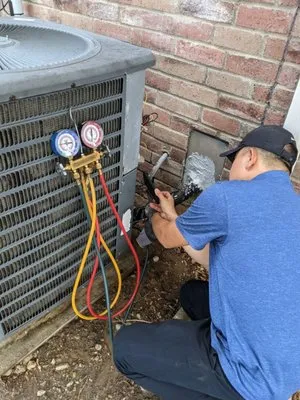 Dean's Air Conditioning & Heating Logo