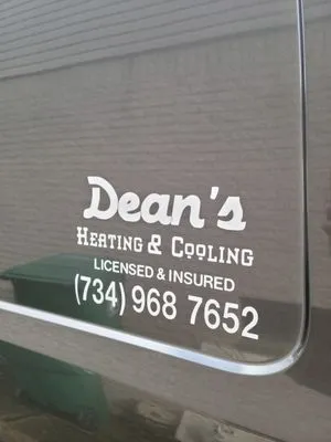 Deans Heating and Cooling Logo