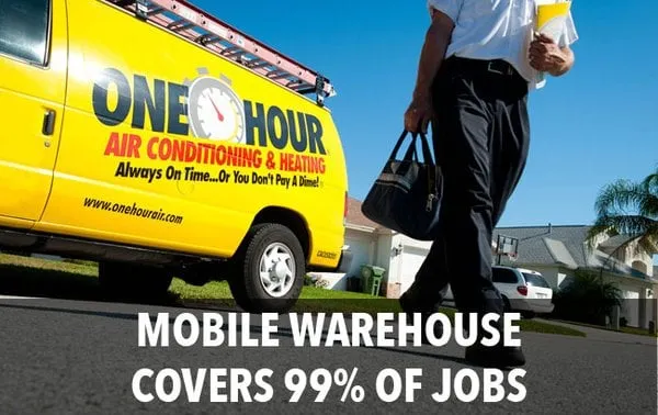 Slide of Debord's One Hour Heating and Air Conditioning