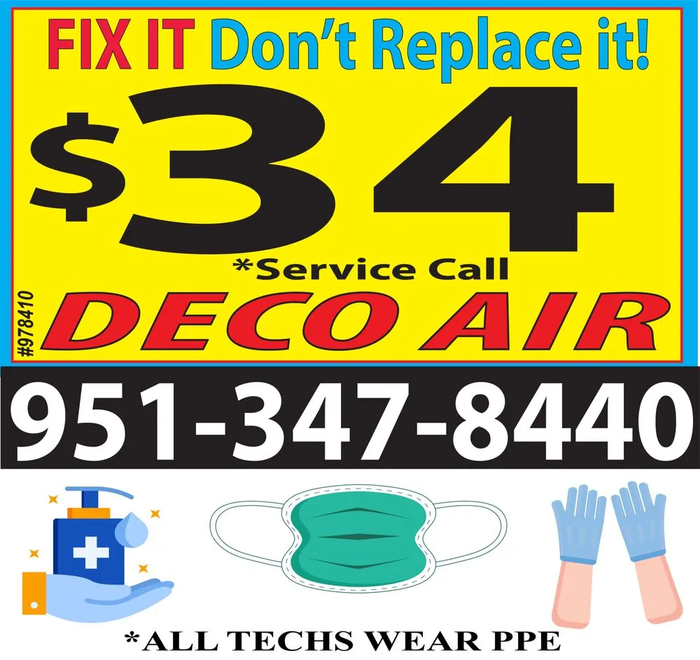 Slide of Deco Air Conditioning and Heating