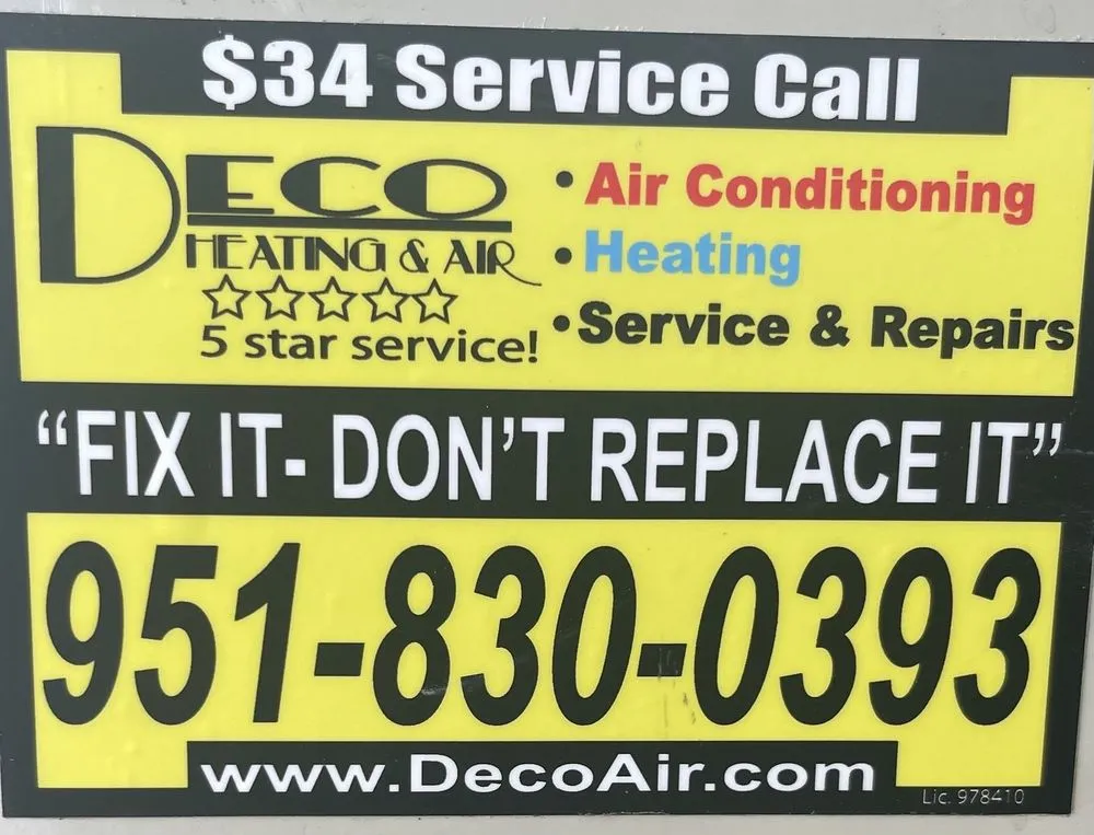 Slide of Deco Air Conditioning and Heating