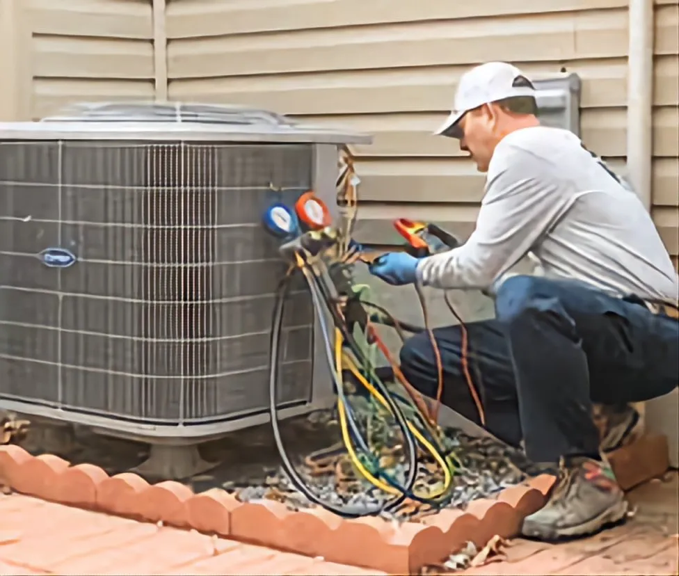 Slide of Dedicated Heating and Air Conditioning