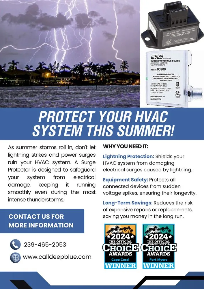 Slide of Deep Blue Air and Water