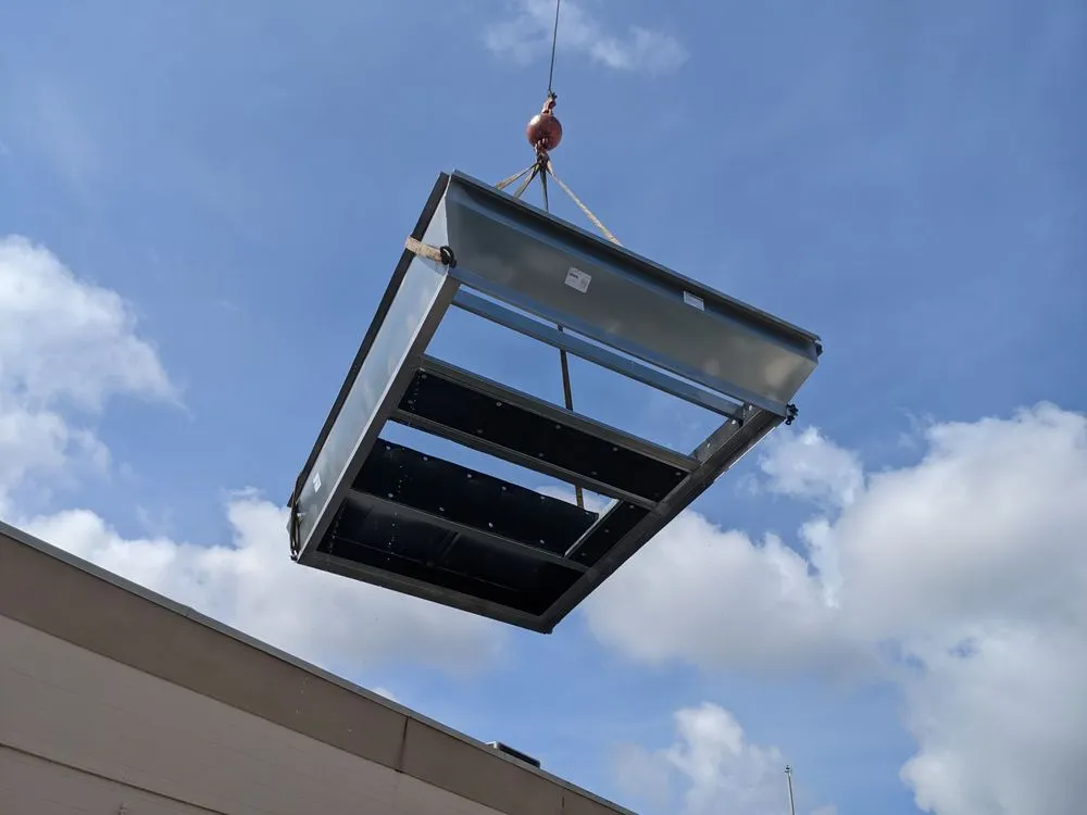 Slide of Deep Blue Air and Water