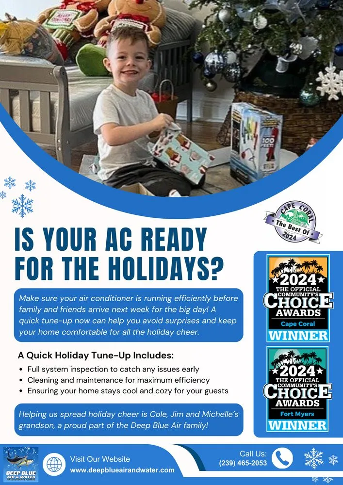 Slide of Deep Blue Air and Water