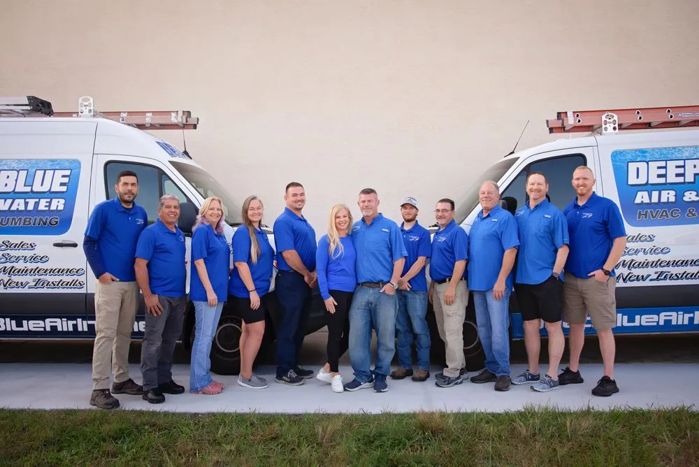 Slide of Deep Blue Air and Water