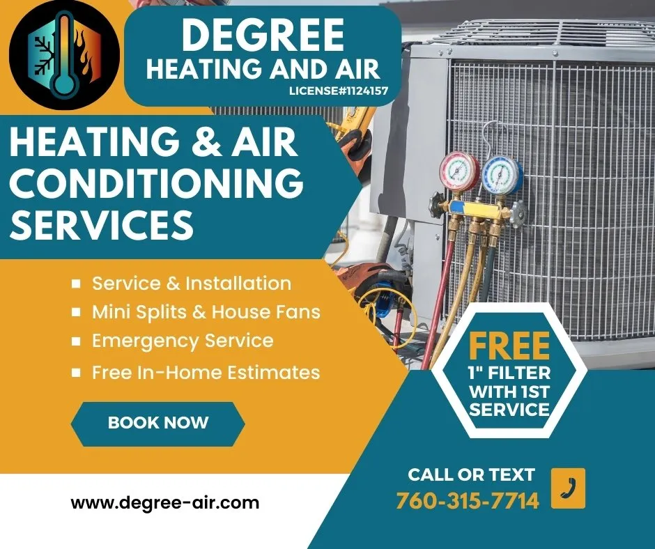 Slide of Degree Heating And Air