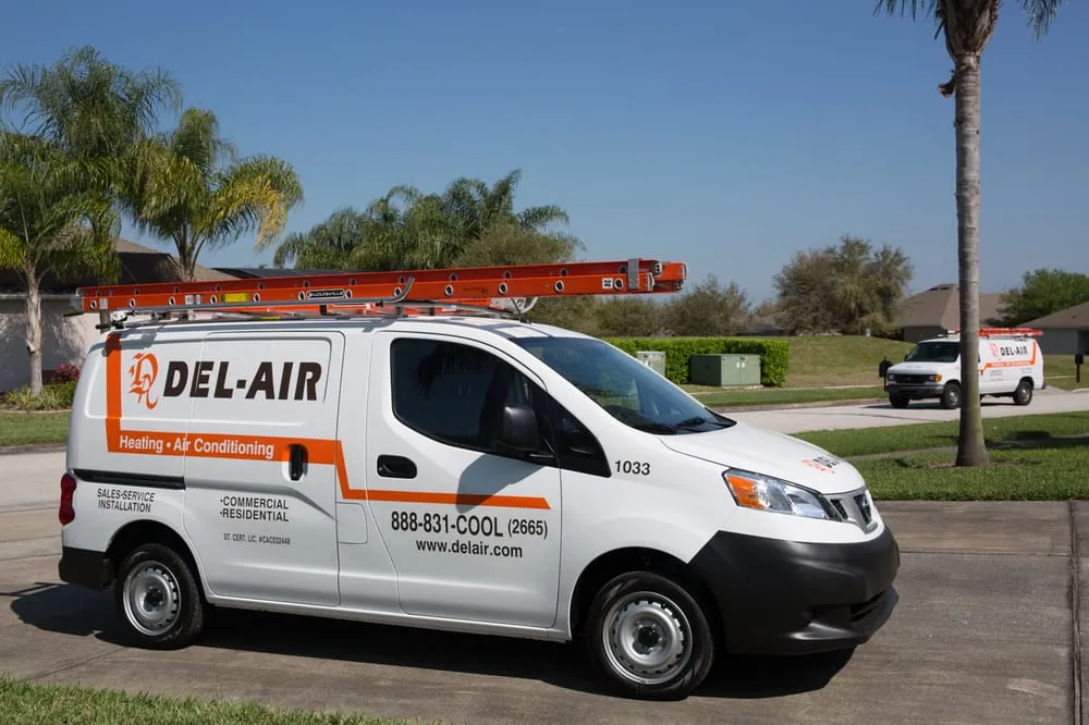 Slide of Del-Air Heating, Air Conditioning, Plumbing and Electrical