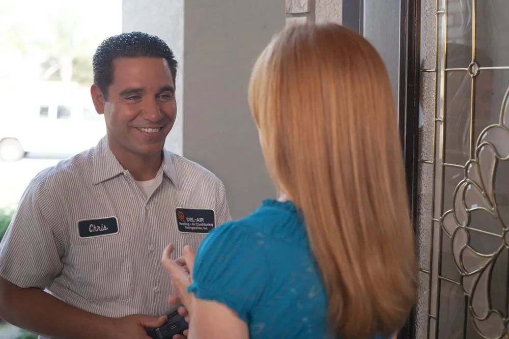 Slide of Del-Air Heating, Air Conditioning, Plumbing and Electrical