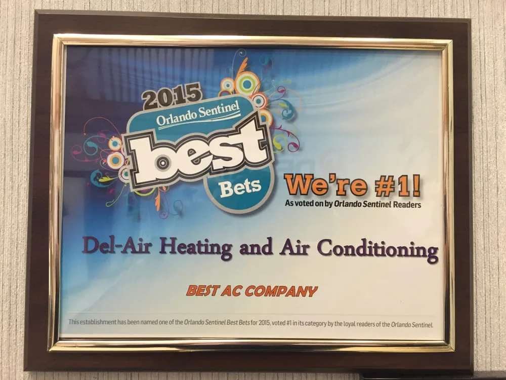 Slide of Del-Air Heating and Air Conditioning