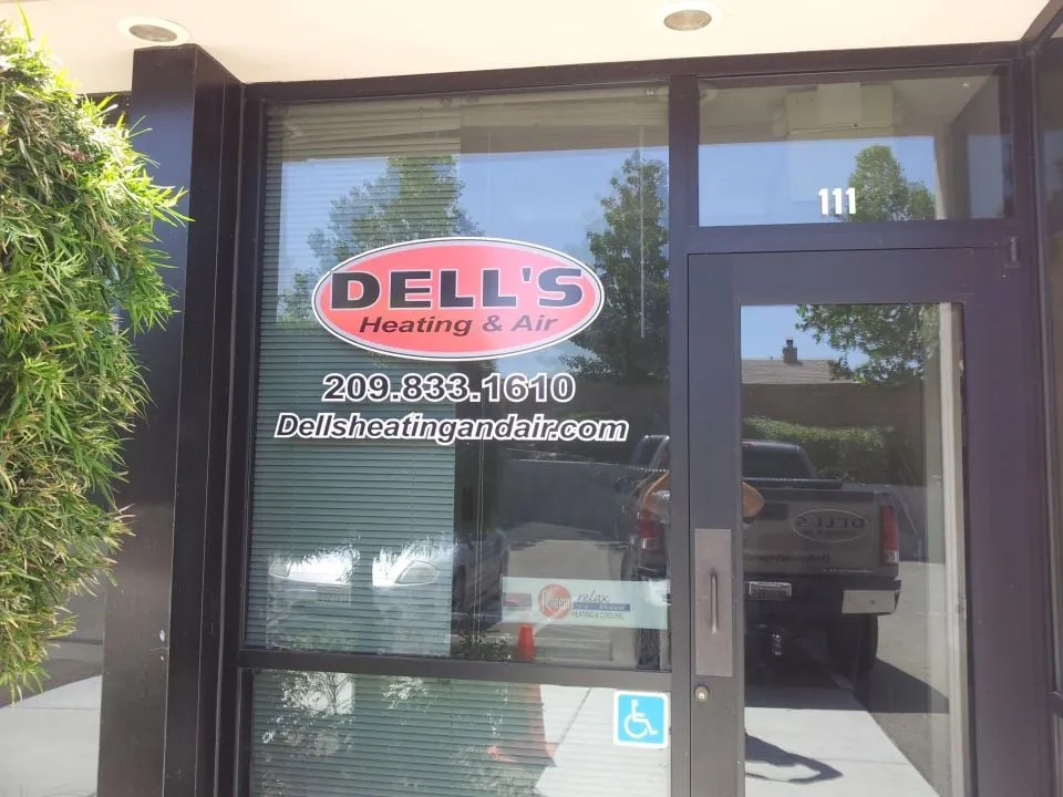 Slide of Dell's Heating & Air