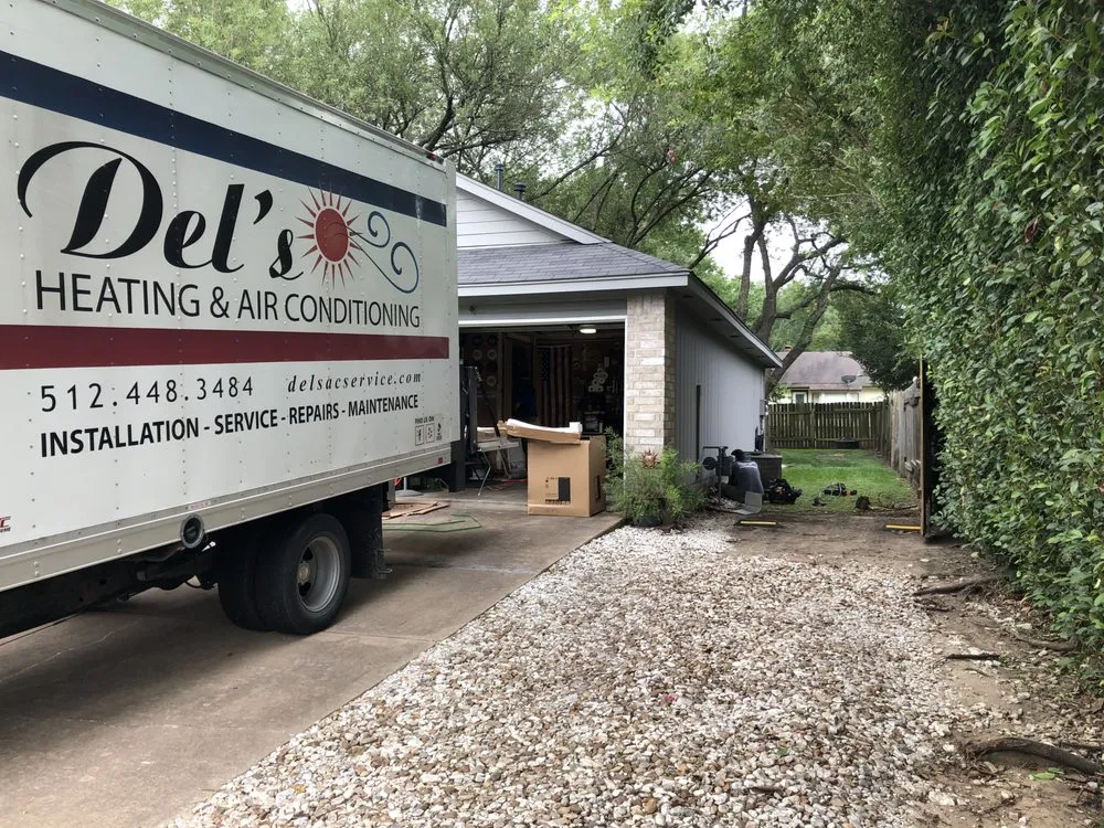 Slide of Del's Heating & Air Conditioning