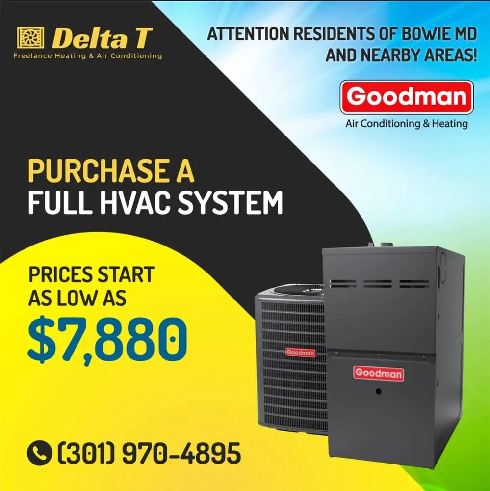 Slide of Delta T Freelance Heating & Air