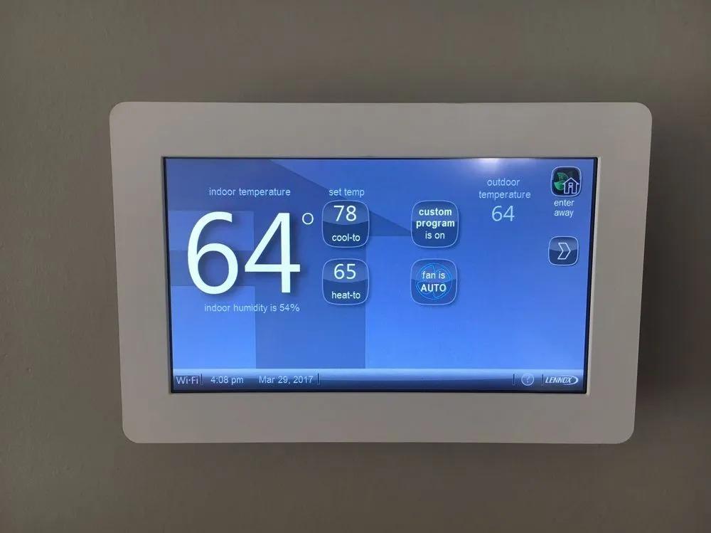 Slide of Delta T Heating & Cooling