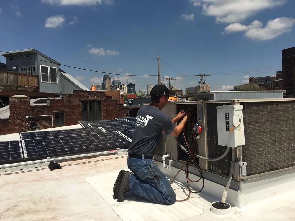 Slide of Delta T Heating & Cooling