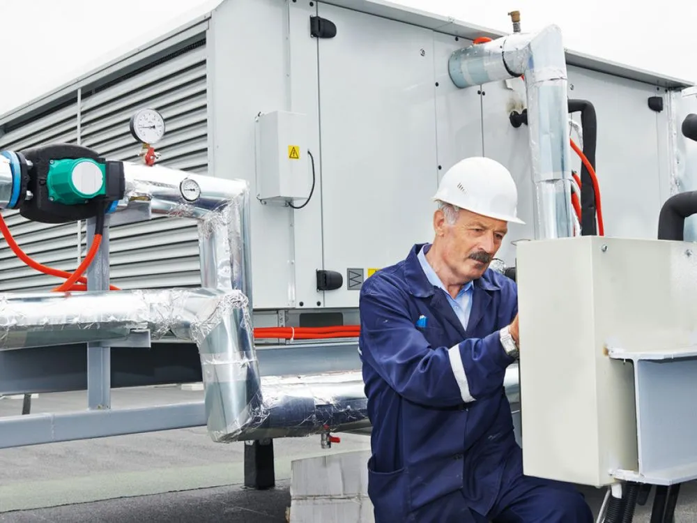 Slide of Delta T HVAC