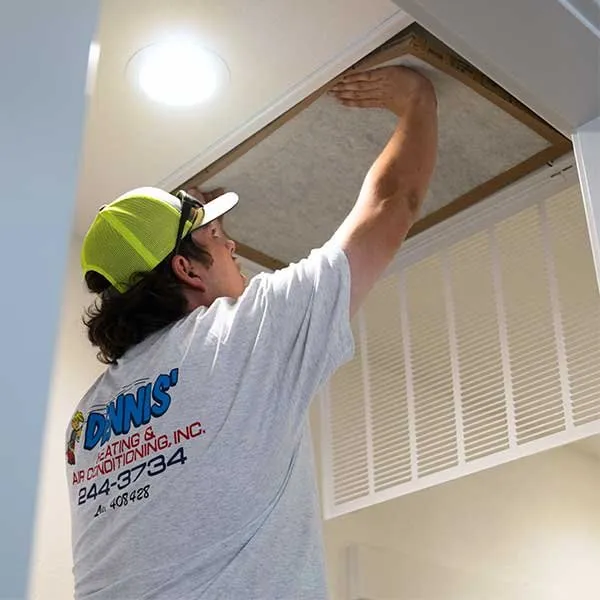 Slide of Dennis Heating & Air Conditioning