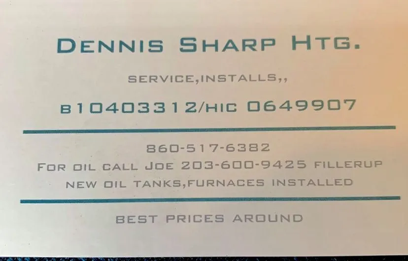 Slide of Dennis Sharp Heating and Burner Service