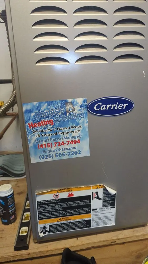 Slide of Dennis's Heating & Cooling