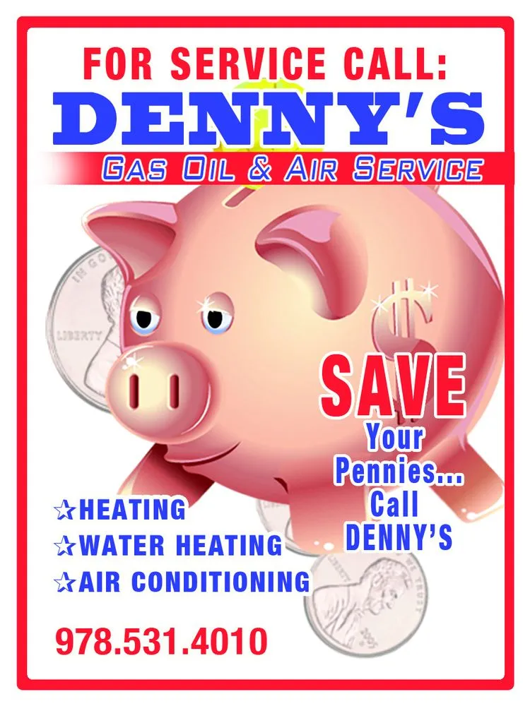 Slide of Denny's Gas Oil & Air Service