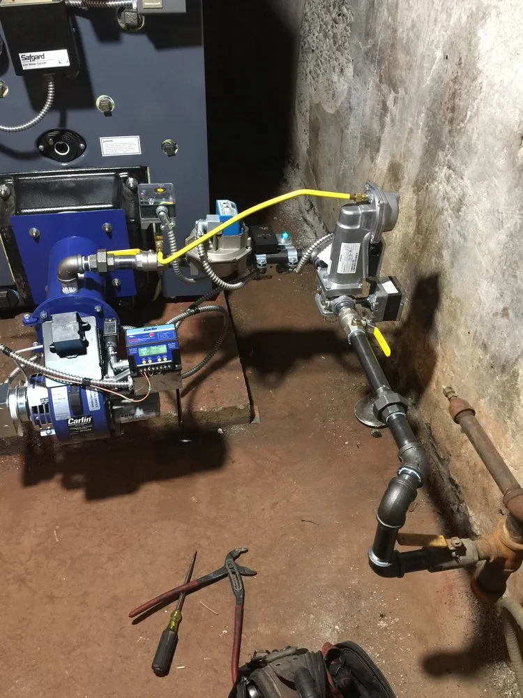 Slide of Denny's Gas Oil & Air Service