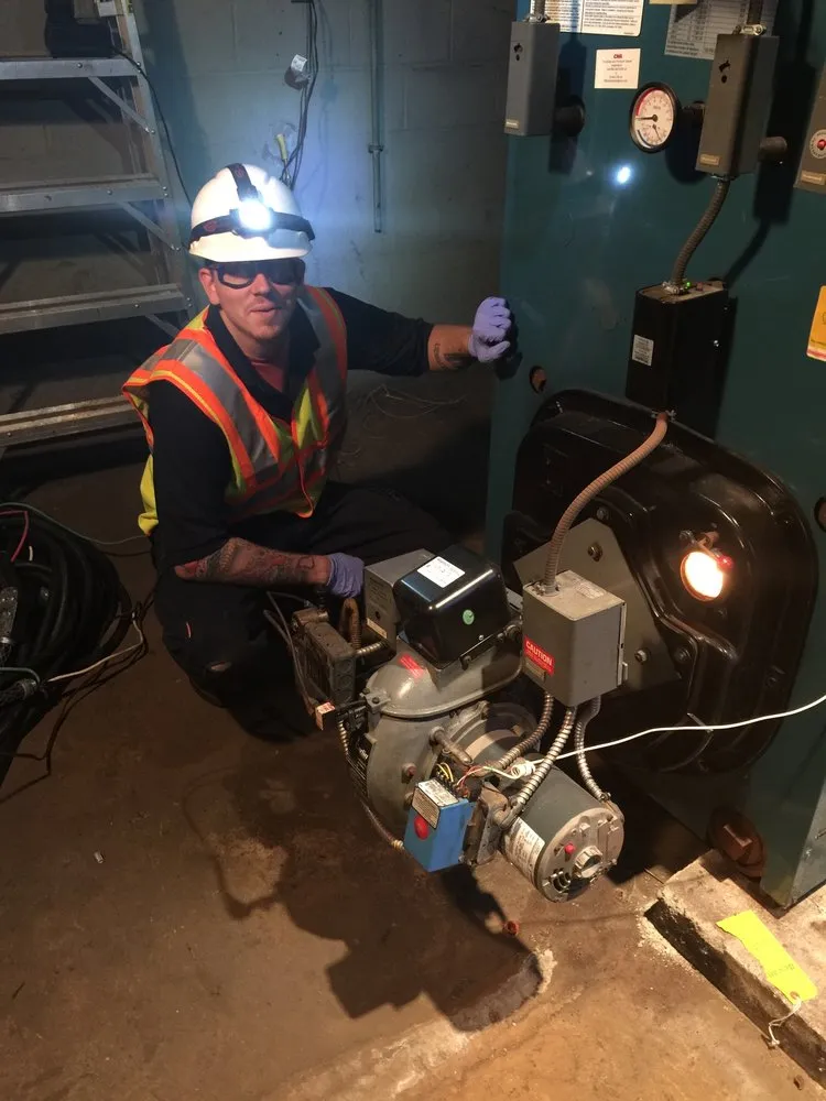 Slide of Denny's Gas Oil & Air Service