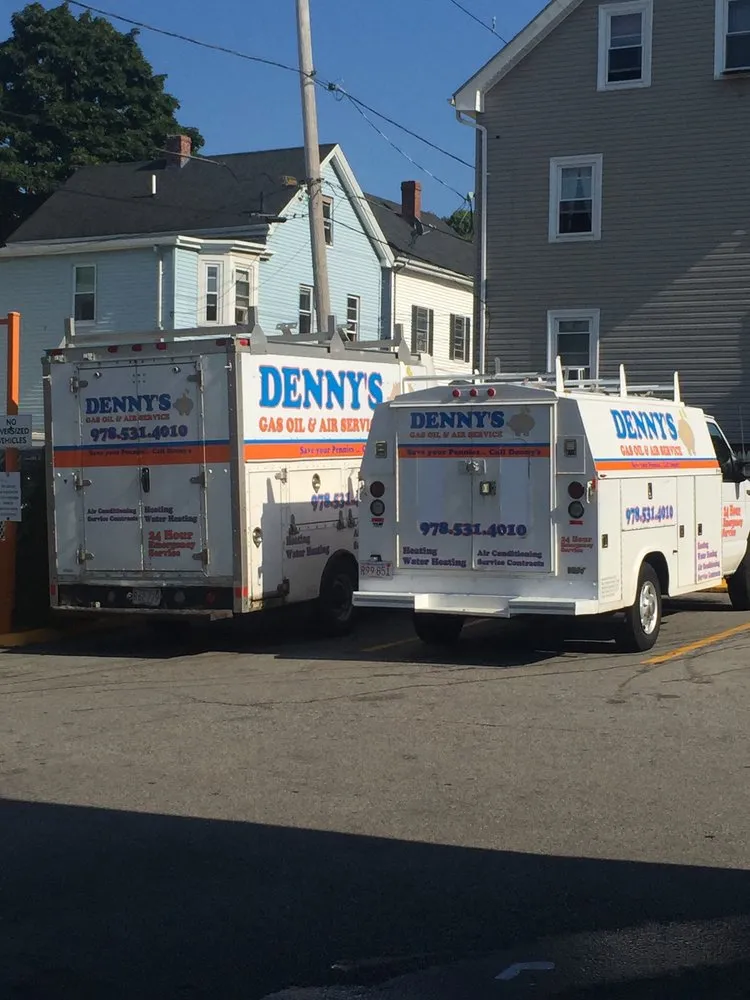 Slide of Denny's Gas Oil & Air Service