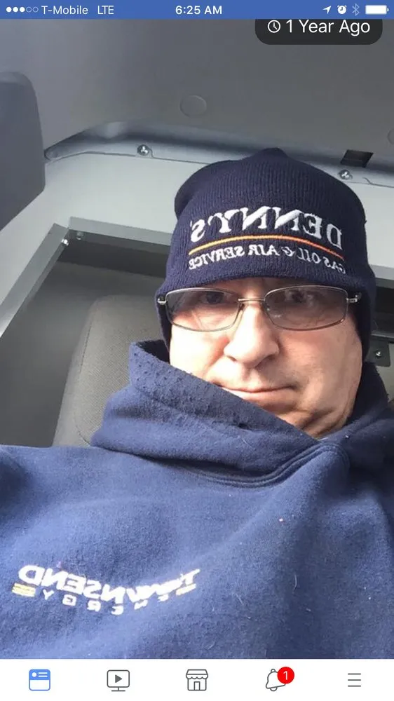 Slide of Denny's Gas Oil & Air Service