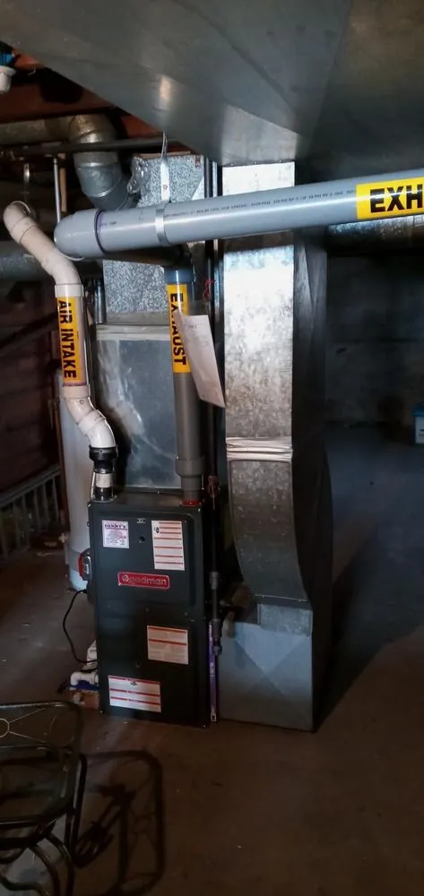 Slide of Denny's Gas Oil & Air Service