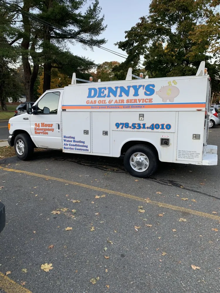 Slide of Denny's Gas Oil & Air Service