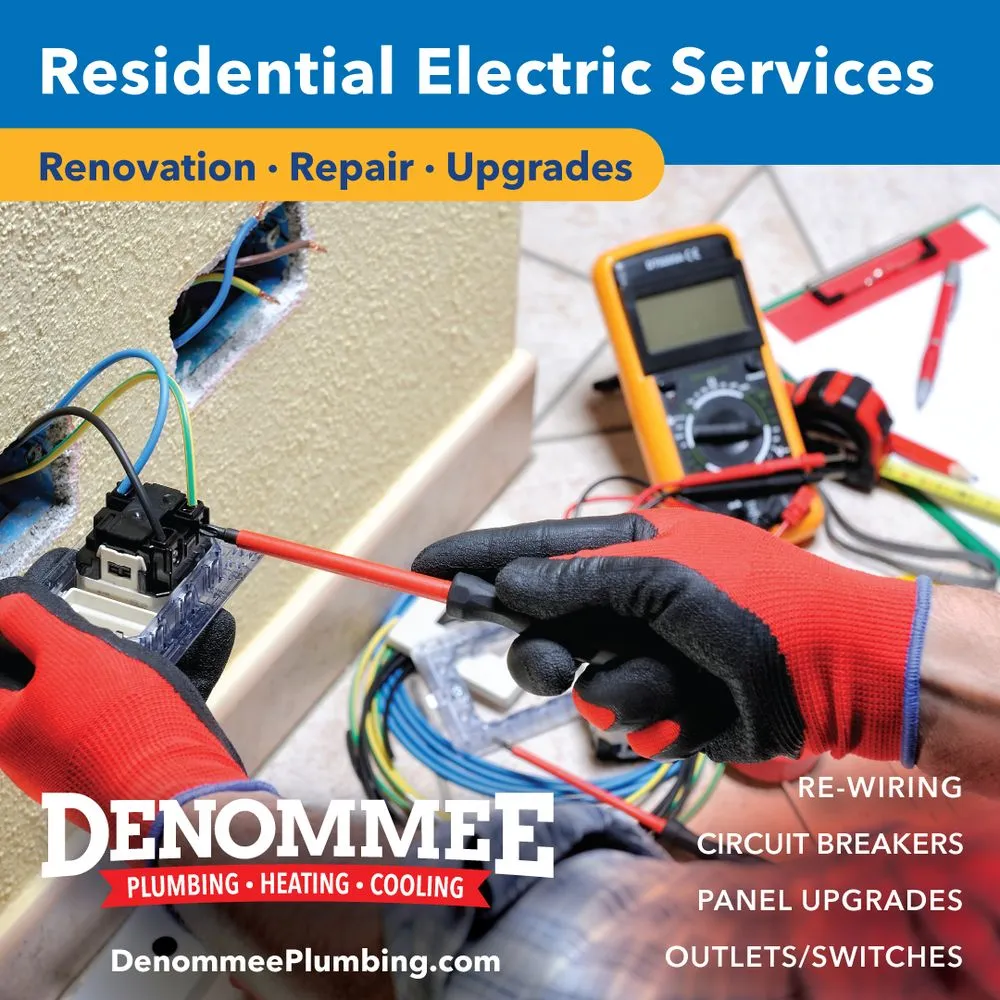 Slide of Denommee Plumbing, HVAC & Electric
