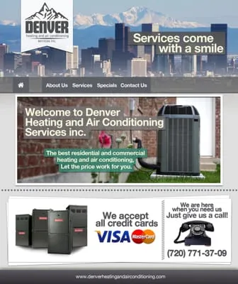 Denver Heating and Air Conditioning Services Inc. Logo