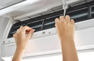 Slide of Dependable Air and Heat