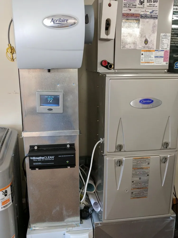 Slide of Dependable Heating and Cooling