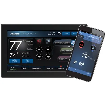 Slide of Dependable Heating and Cooling