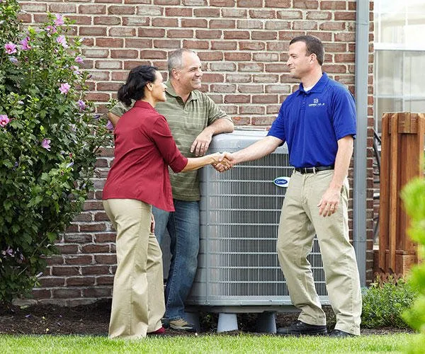 Slide of Dependable Heating and Cooling