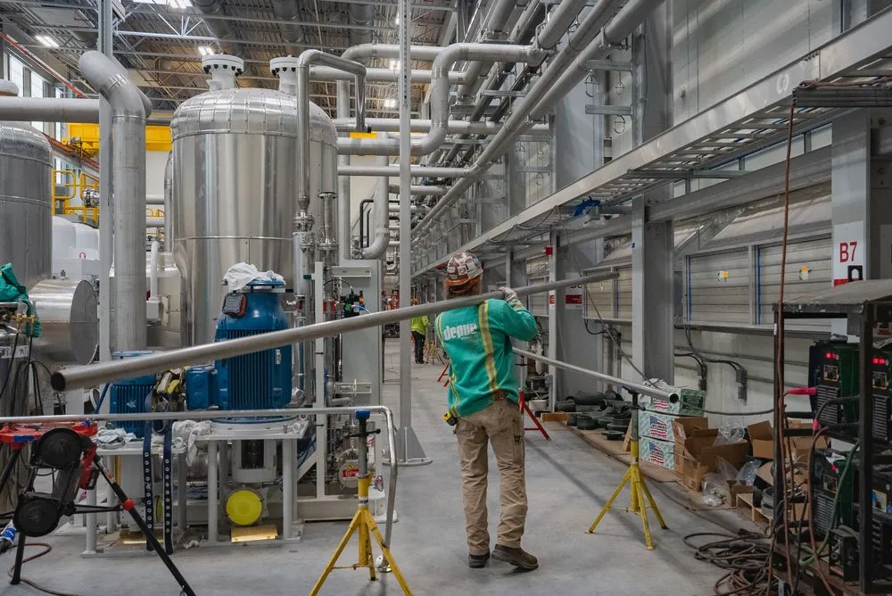 Slide of DePue Mechanical