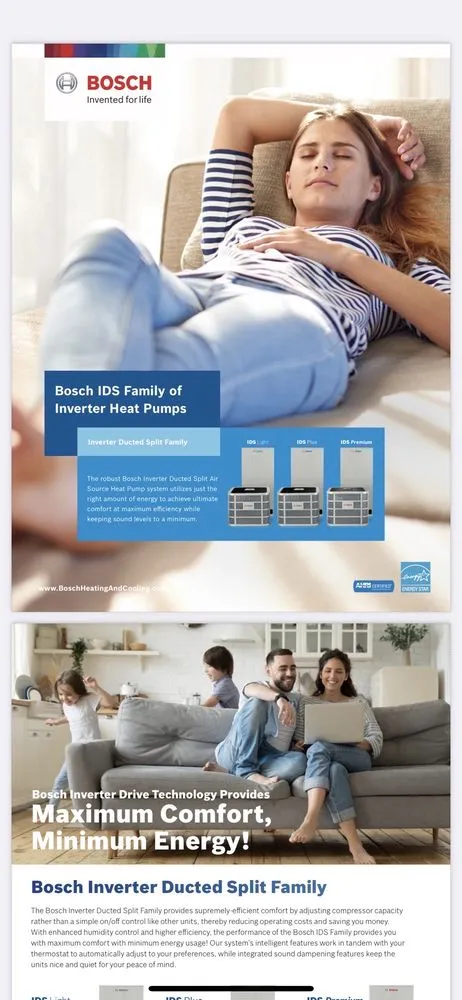 Slide of Derek Sawyers Heating & Air