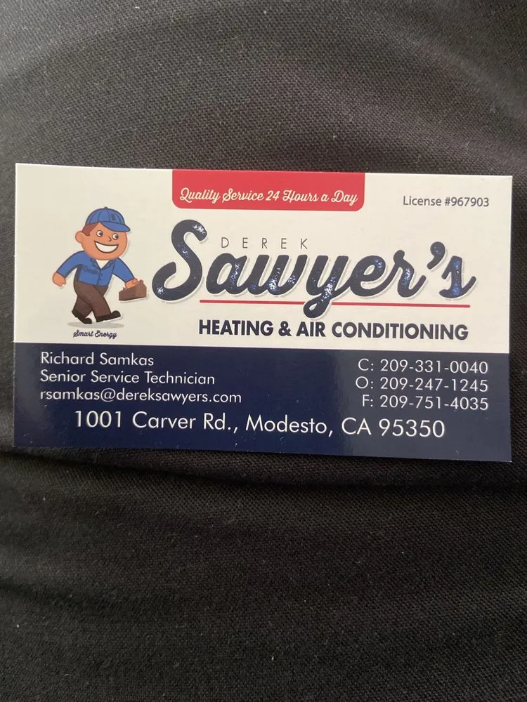 Slide of Derek Sawyers Heating & Air